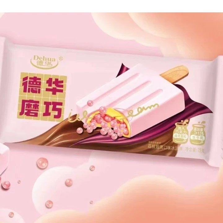 德华  牛奶草莓味 75g