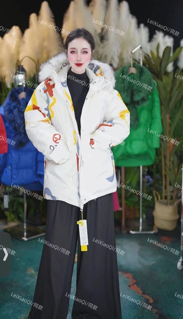 2023官方新品情侣男女同款羽绒外套炸街上衣潮流时尚保暖休闲百搭