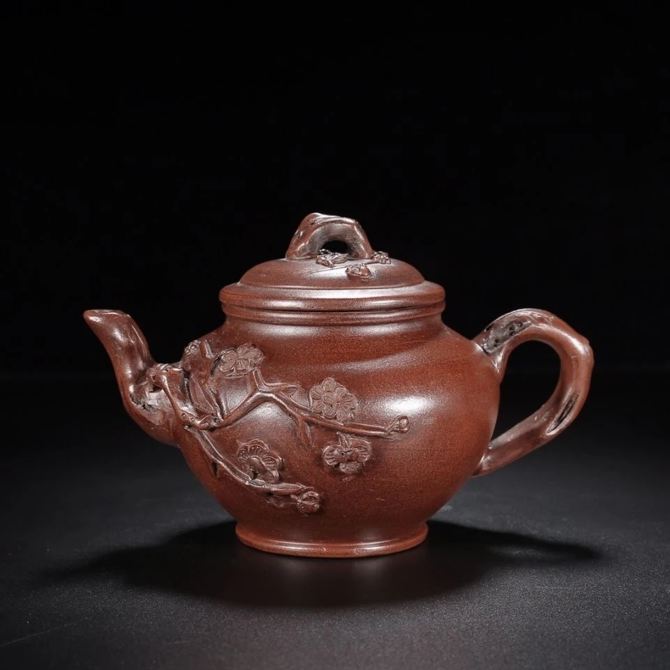 珍藏宜兴紫砂报春壶名家纯手工制作家用功夫茶具大容量茶壶