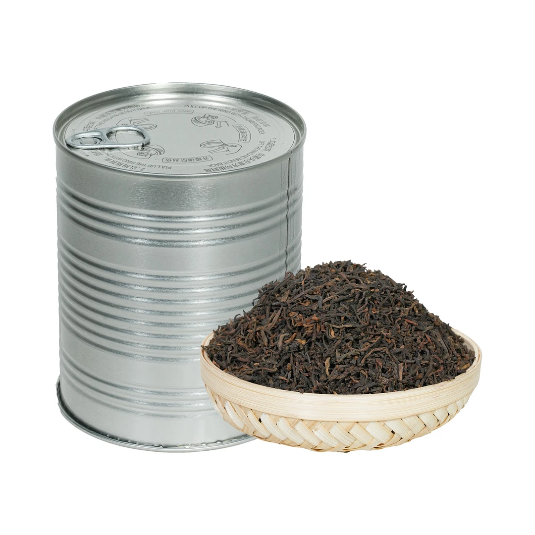 【老李私藏茶】十六年原料铁罐熟茶勐海易武嫩芽料熟茶200g（带茶样）