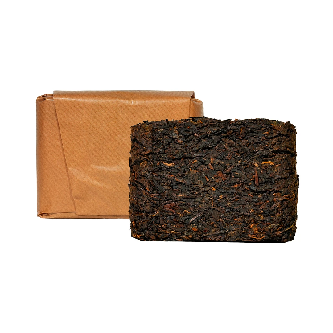 【老李私藏茶】十八年原料老熟茶甜砖云南大叶种普洱熟茶400g带茶样