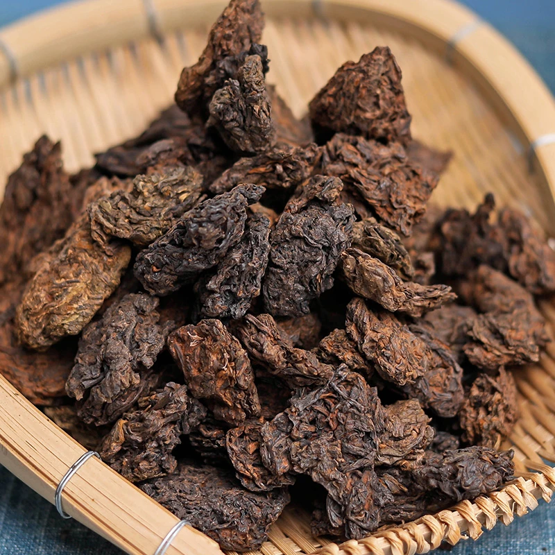 老茶人专属 大缸存储古茶道陈香混合老茶头 古树普洱 熟茶