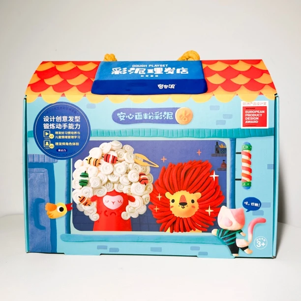 儿童玩具橡皮泥手工制作模具工具礼盒套装