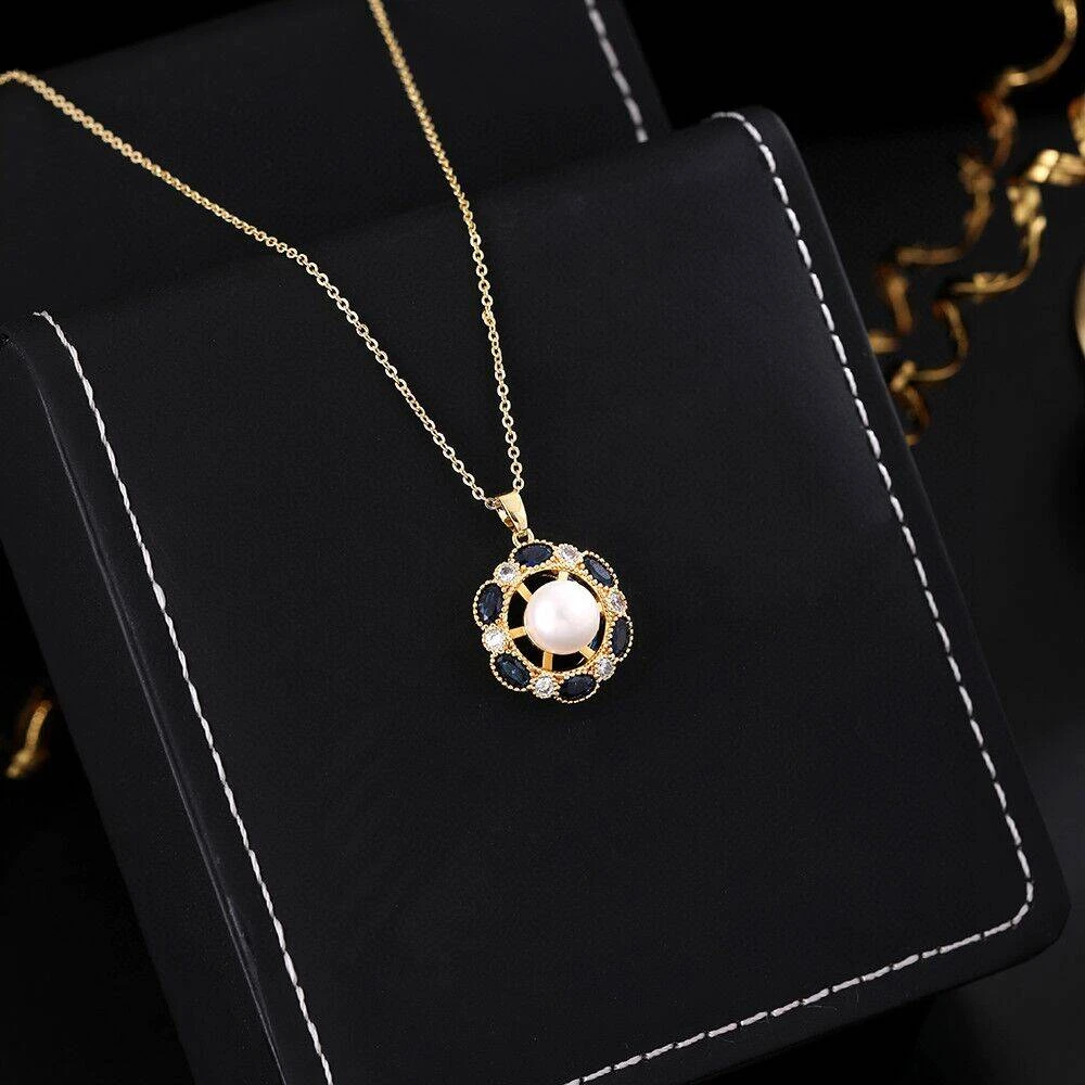 铜合金项链 《货号6074》时尚简约珠珠项链