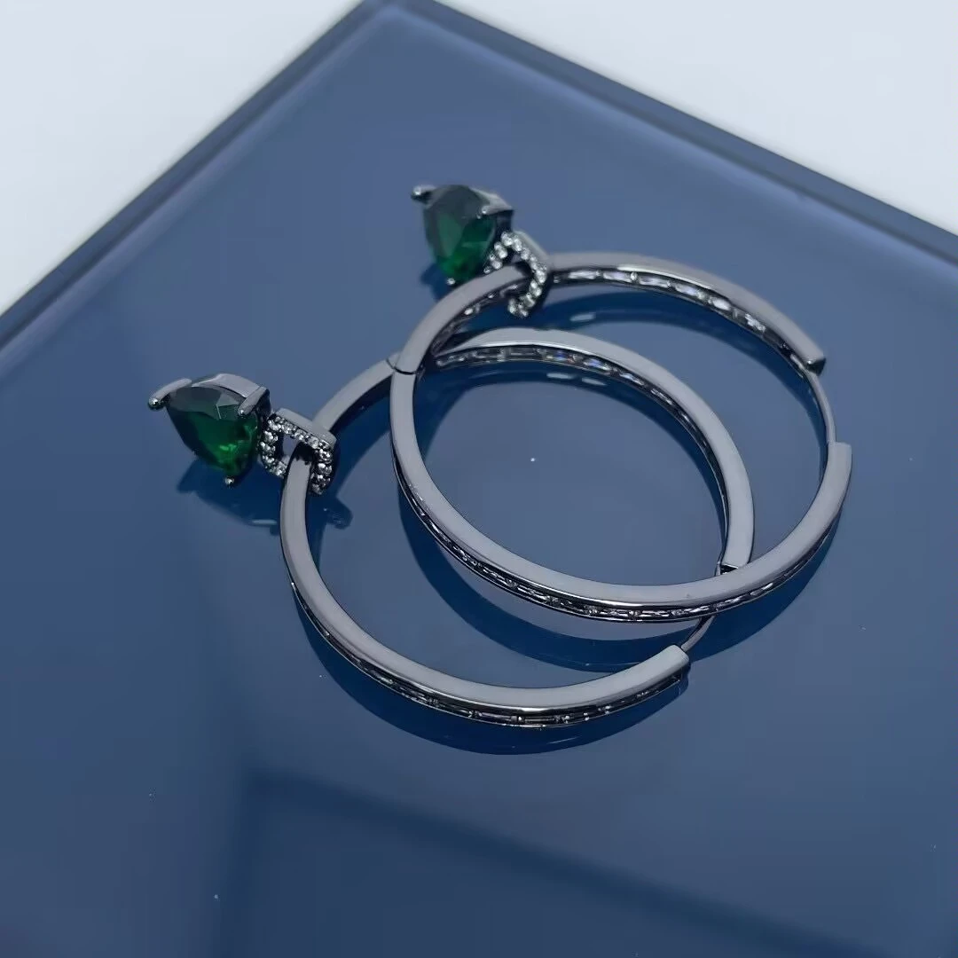 铜合金耳饰 《货号1251》欧美重工耳圈