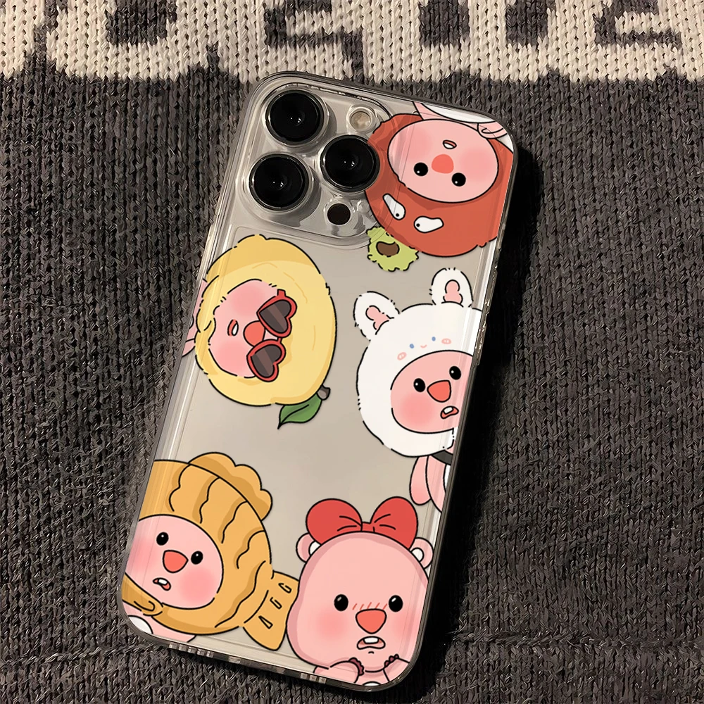 五只loppy适用苹果15手机壳iPhone14pro防摔13pro/12时尚11潮软壳