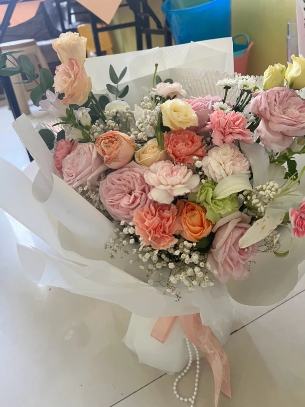 ［团团圆圆］混搭玫瑰花束送生日送礼仪送节日