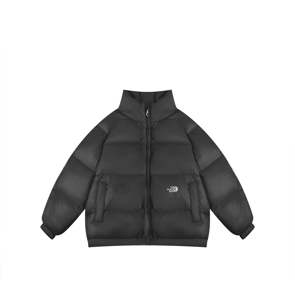 A32保暖加厚儿童男女童90绒保姆立领面包羽绒服（110-160）