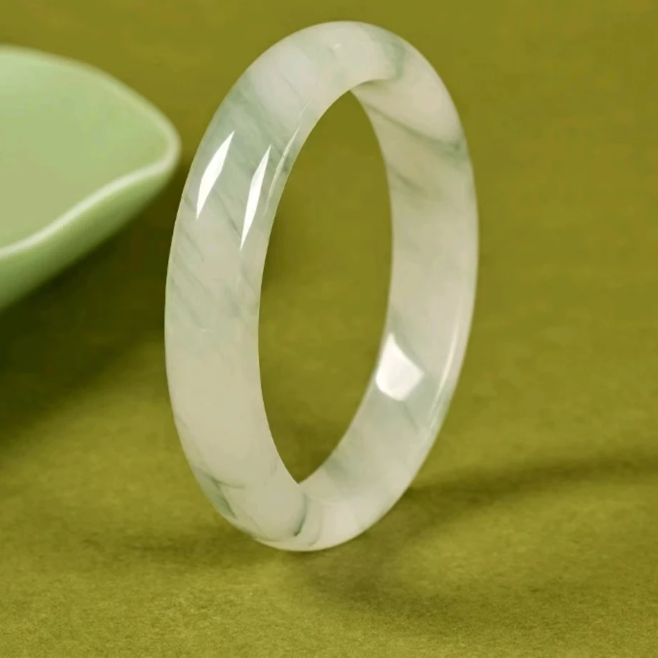 新疆 金丝玉天山翠天然玉石扁条多样性 简约大气