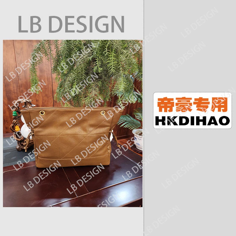 DESIGN手工打造真皮高端定制女士包【1678棕色】