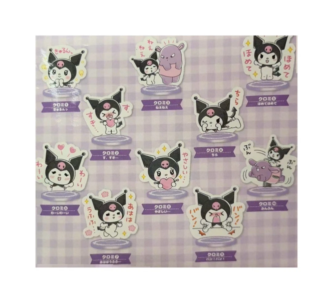 【日谷正版】Sanrio 三丽鸥库洛米美乐蒂立牌