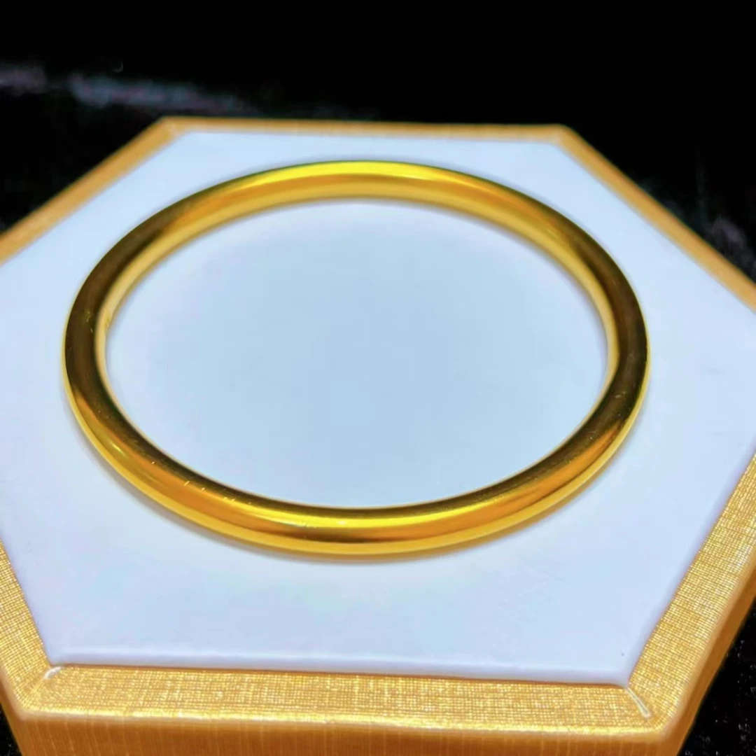 合金手镯 【经典传承】素圈古法手镯新款
