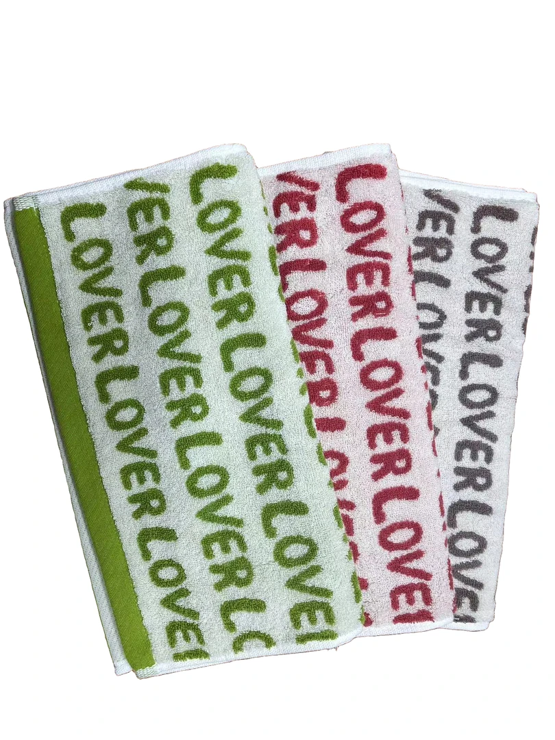 试用装1条纯棉色织提花柔软毛巾洗脸吸水亲肤大毛巾加厚洗澡毛圈