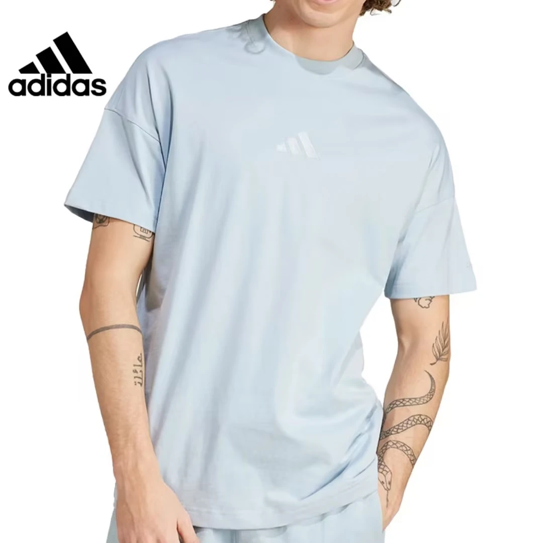 adidas/阿迪达斯【SWC店铺同款】休闲训练夏季透气圆领短袖IY6601