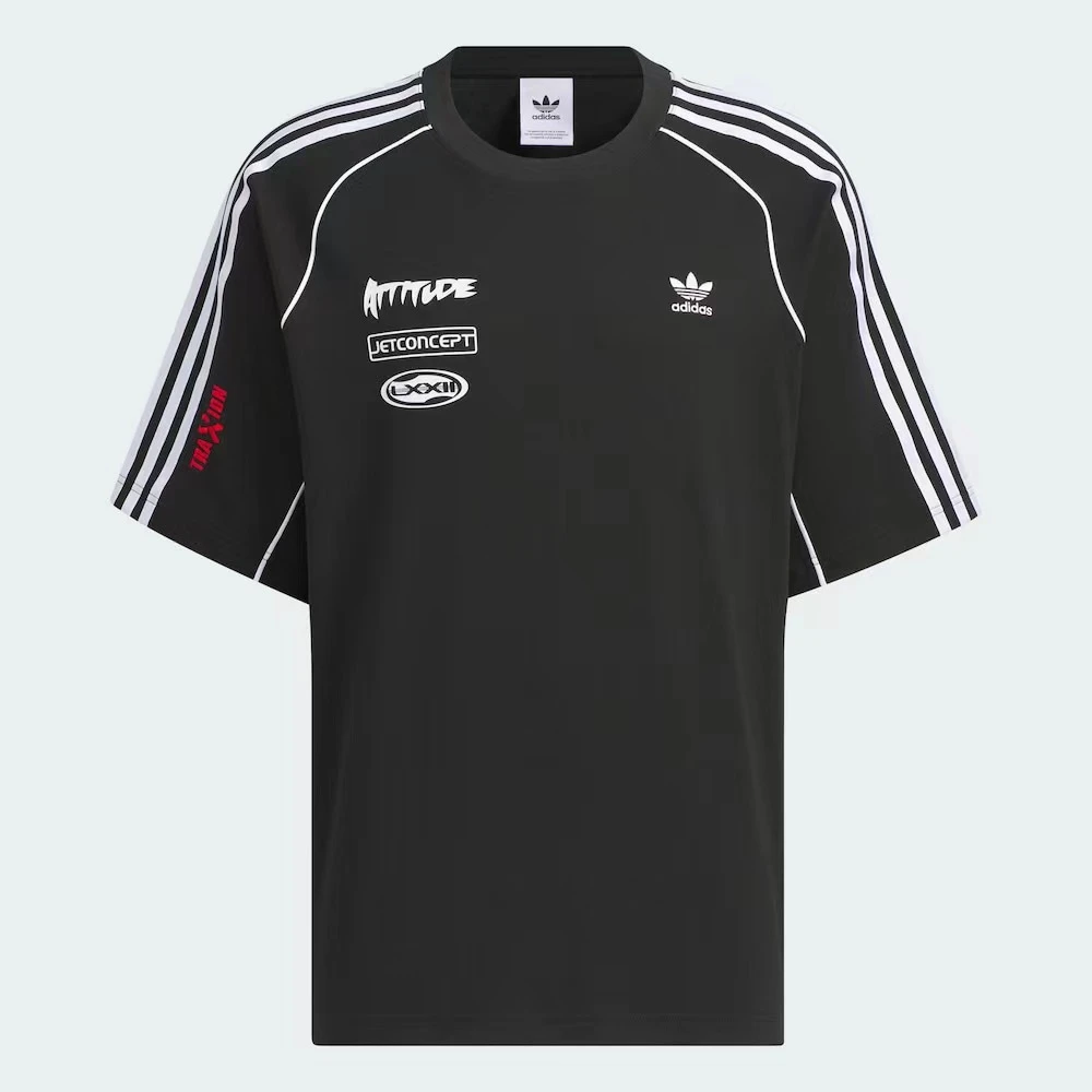 adidas/阿迪达斯【FDD店铺同款】Originals三叶男子复古短袖JL8422