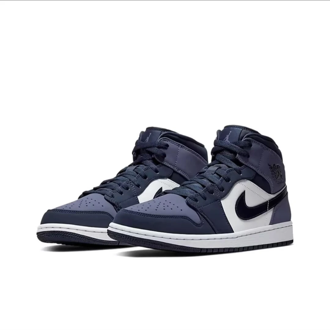 Nike/耐克【JD店铺同款】耐磨减震AIR JORDAN1休闲篮球鞋554724-445