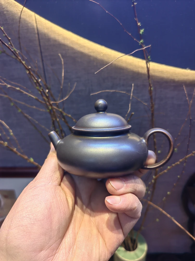 龙泉窑虚扁壶 吴伟手作