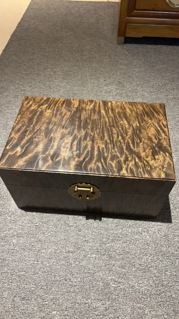 金丝楠阴沉木套盒1套