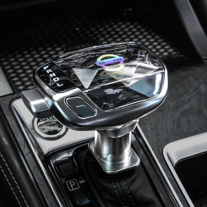 适用于19-23款七代新天籁水晶档把游艇装饰挂档杆汽车内饰改装饰