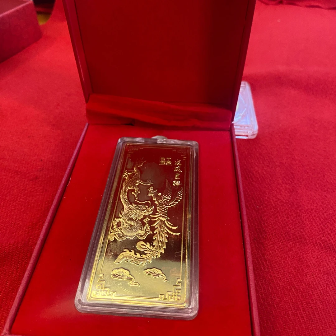 【粉丝福利】创意新款金色龙凤呈祥客厅摆件