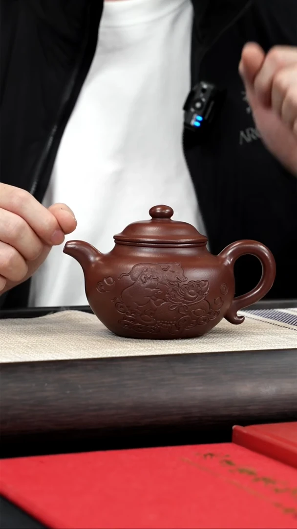 【闪购商品】紫砂茶壶【k007】莲子猪