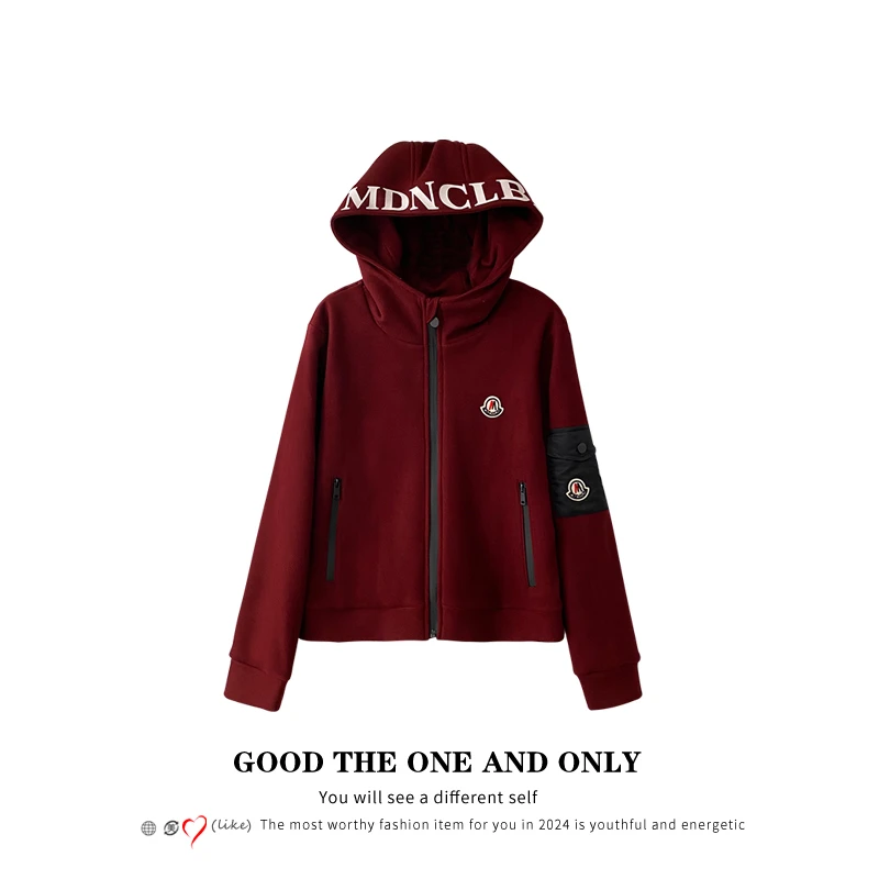 时尚高级大牌感加厚连帽外套301535