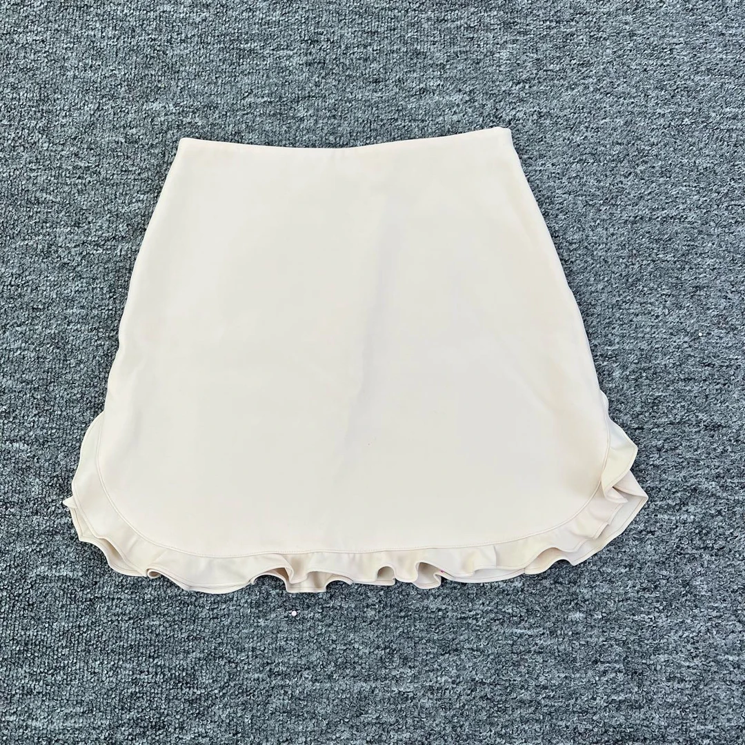 Miumiu/缪缪/38码/木耳边设计短裙/95新/编码00447