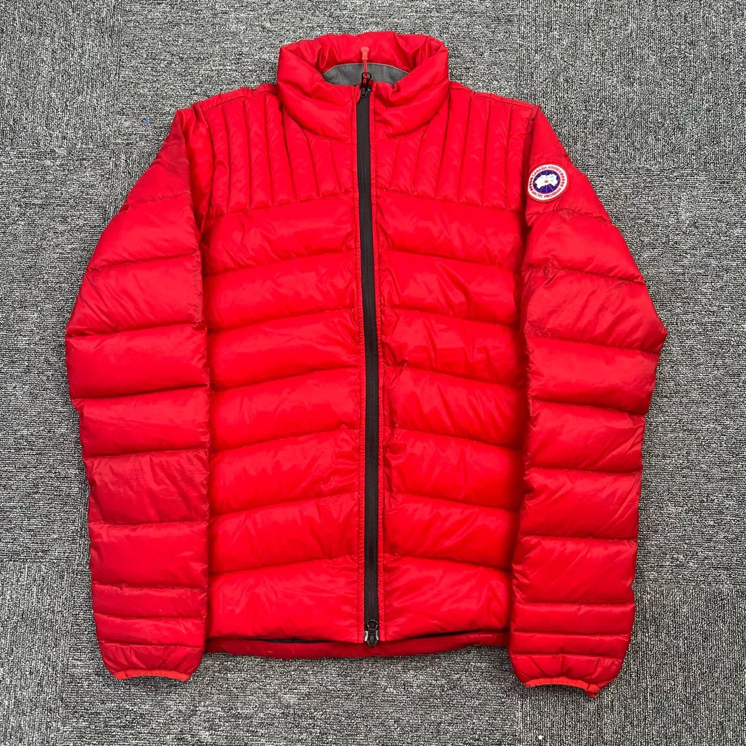 Canada Goose/加拿大鹅/m码/红色袖标轻薄羽绒服/95新/编码10459