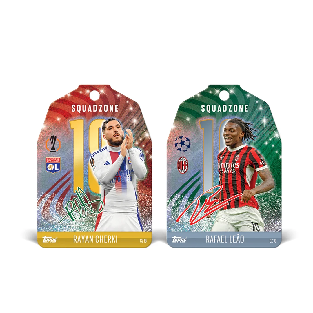 【拆盒】24/25 Topps Match Attax 欧战 足球球星卡圣诞 盲盒（代拆）