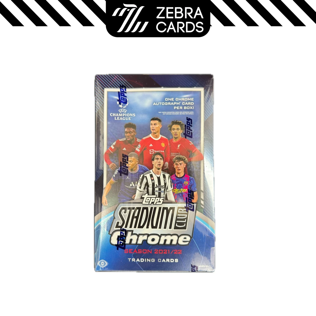 【拆盒】2021-22 TOPPS 欧冠竞技场 Hobby球星卡盲盒