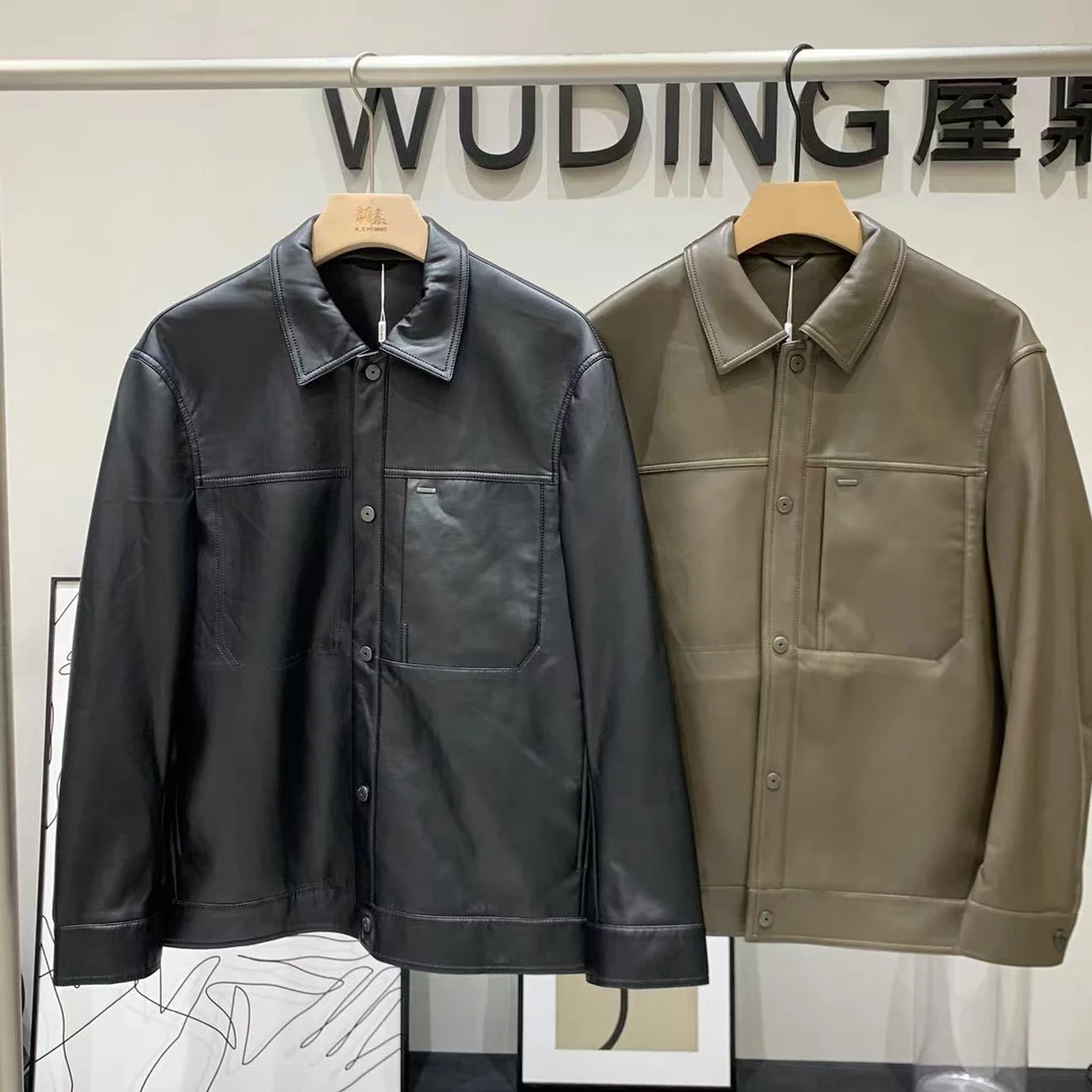 鑫燃专属 WD5995屋鼎秋冬新款皮衣外套