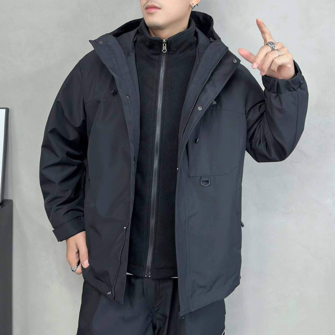 主播专属 WD56058屋鼎秋冬新款二合一多功冲锋衣