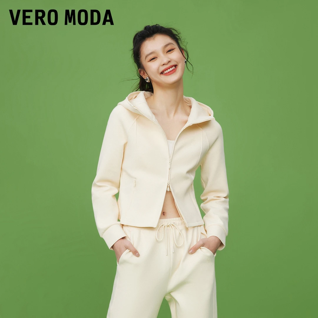 【VEROMODA】外套运动休闲显瘦连帽长袖外套324333007