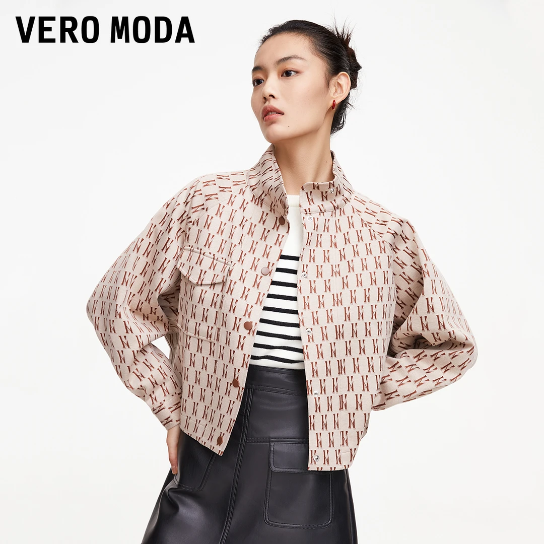 【柒柒专属】Vero Moda夹克外套长袖牛仔女H版型3241J9002