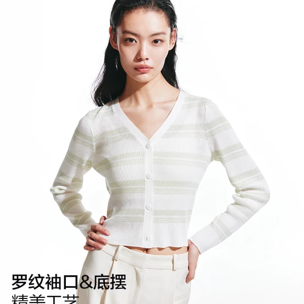 【达人专属】Vero Moda设计感尤莱特针织衫开衫学院风324324005