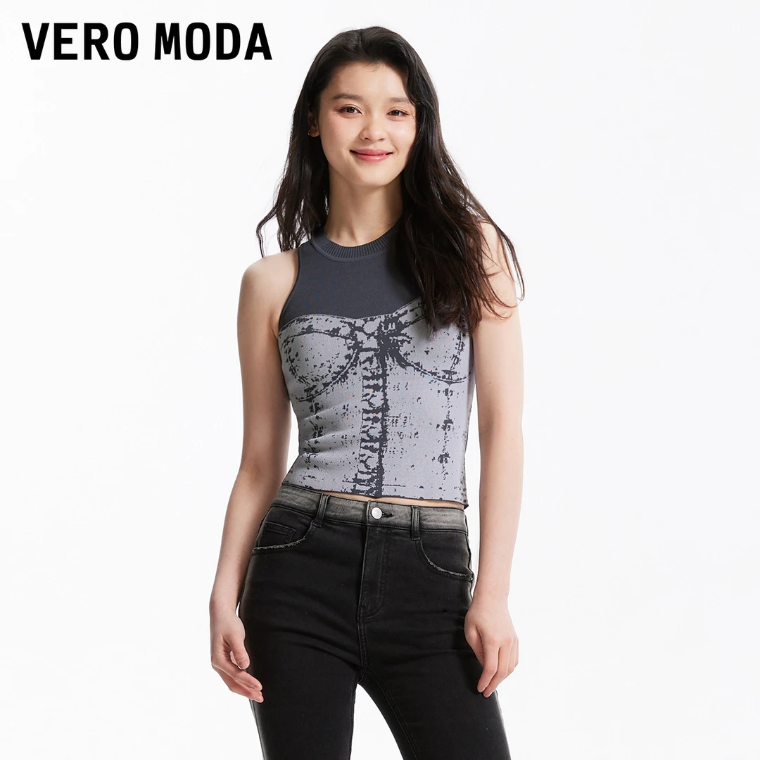 【芋总专属】Vero Moda针织衫无袖针织背心324124023