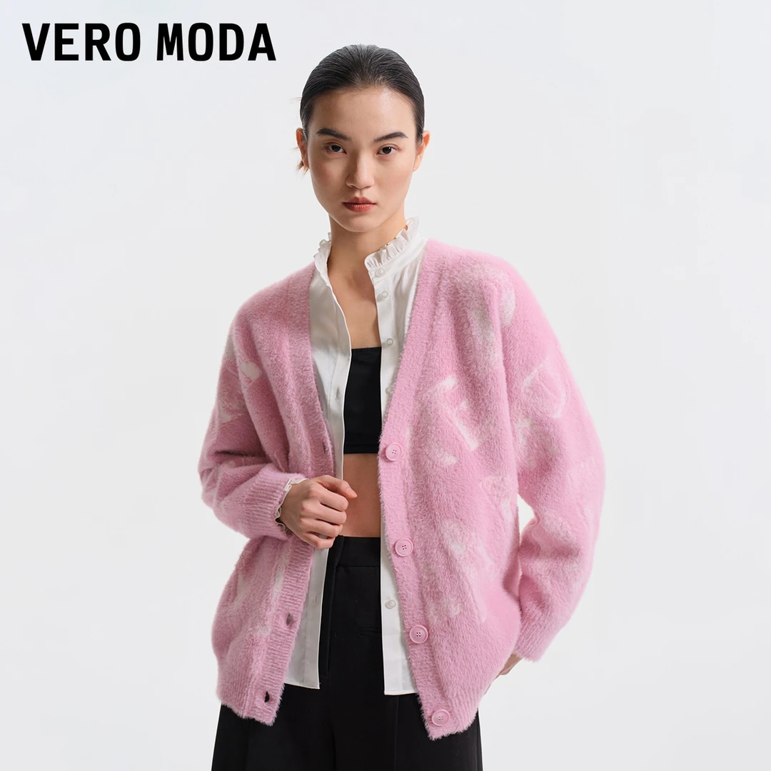 1061【金拐子专属】Vero Moda毛衣开衫2023针织上衣慵懒323413040