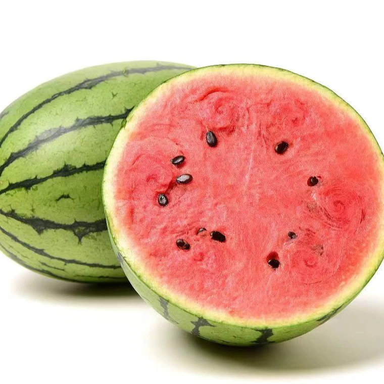 果切好吃的甜王西瓜现切半个6斤左右（隔夜不售后）