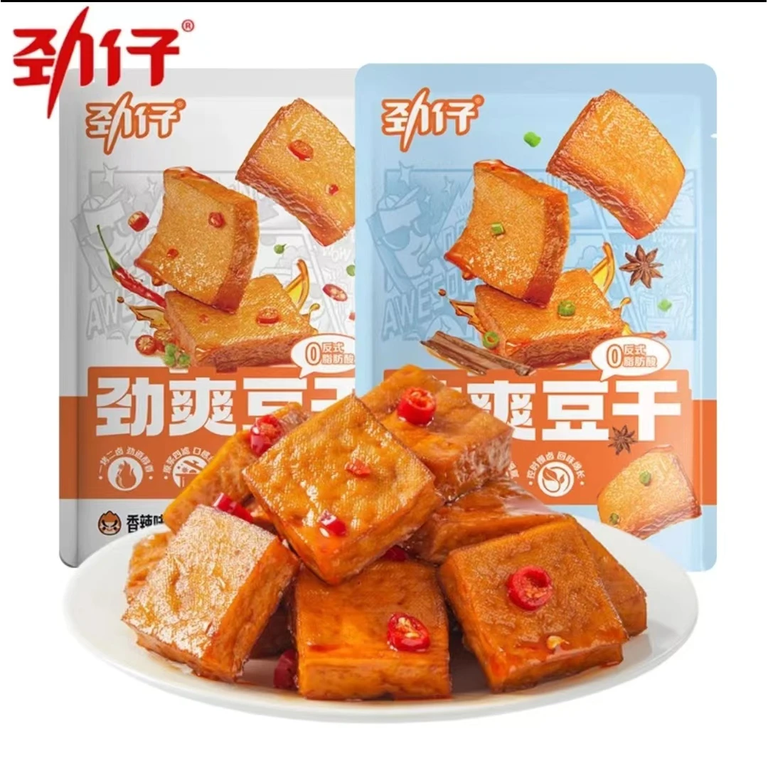 劲仔劲爽豆干1袋麻辣零食U香辣食品网红即食湖南特产劲爽美味豆干