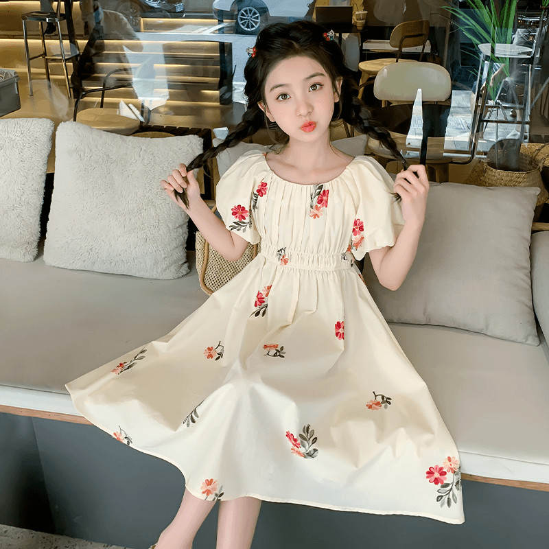 2024夏季新款女童连衣裙韩版夏季女童裙子织里春夏童装WPH10214