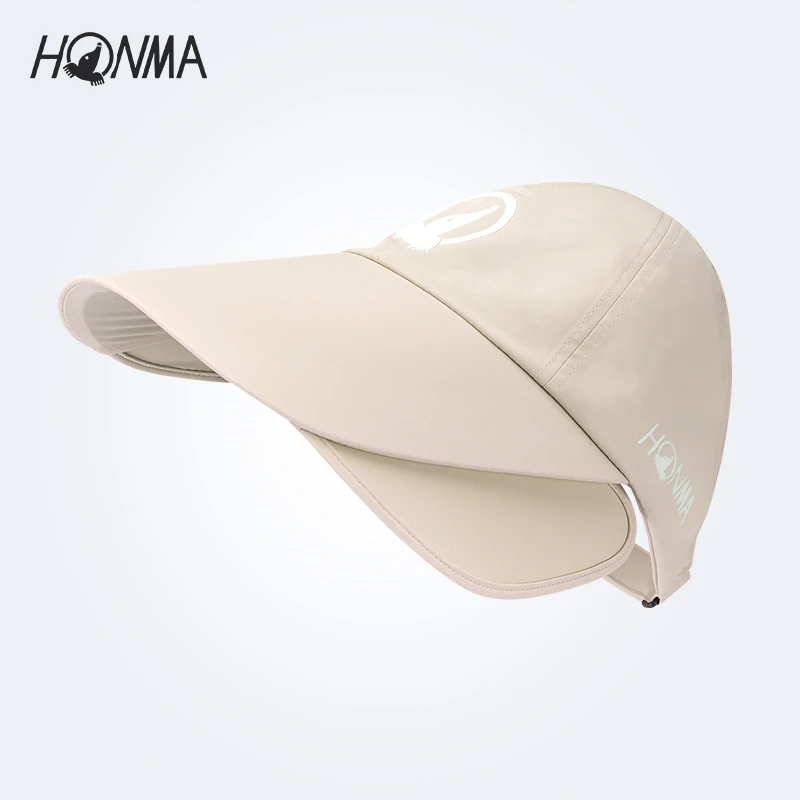 HONMA 春夏新款女士遮阳帽高尔夫球帽运动帽休闲遮阳帽子半空顶