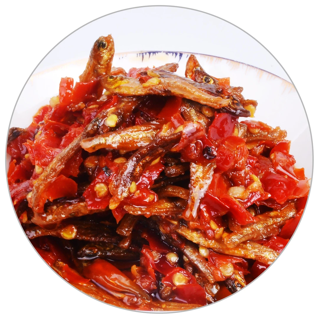 好恰馆香辣火焙鱼280g瓶装即食下饭菜拌饭拌面炒饭湖南特产下饭酱