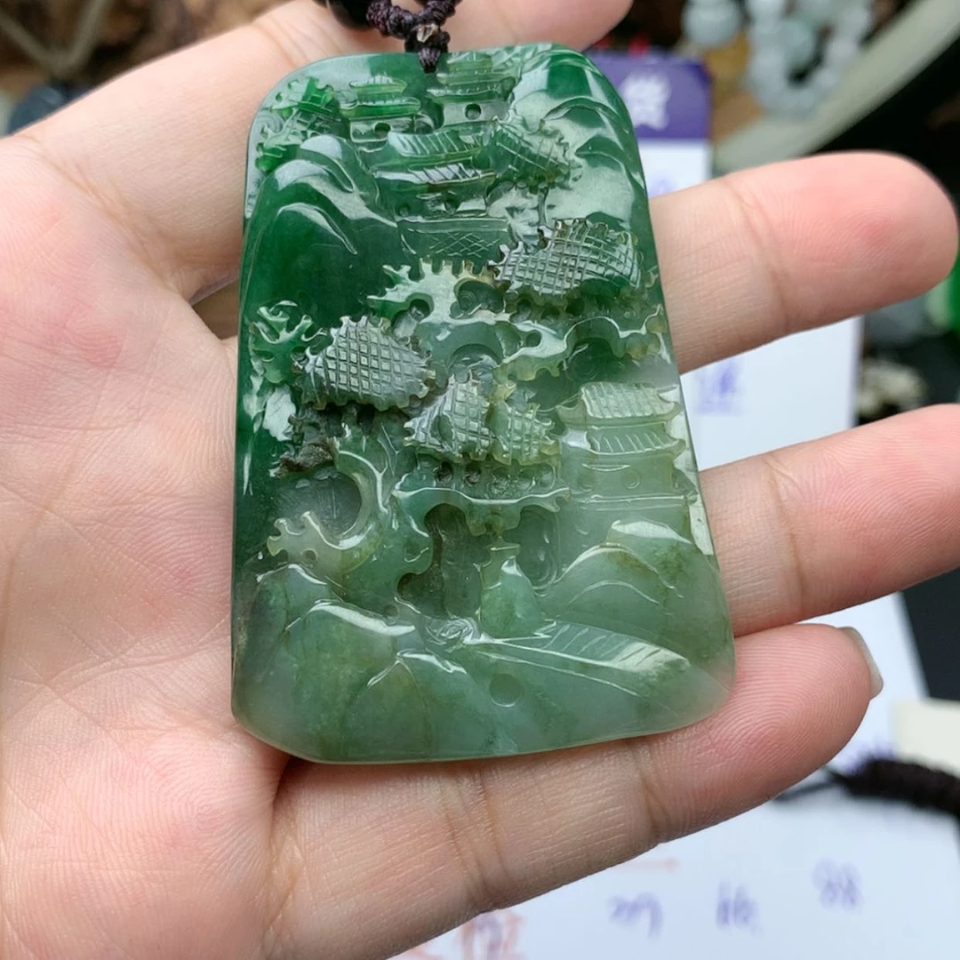 【闪购商品】翡翠颈饰未镶嵌4****8