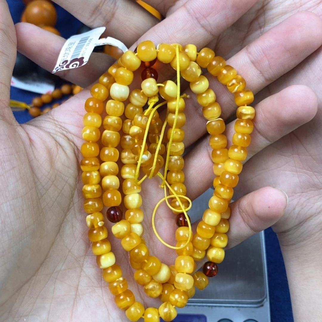 【闪购商品】琥珀珠宝奇石未镶嵌手串