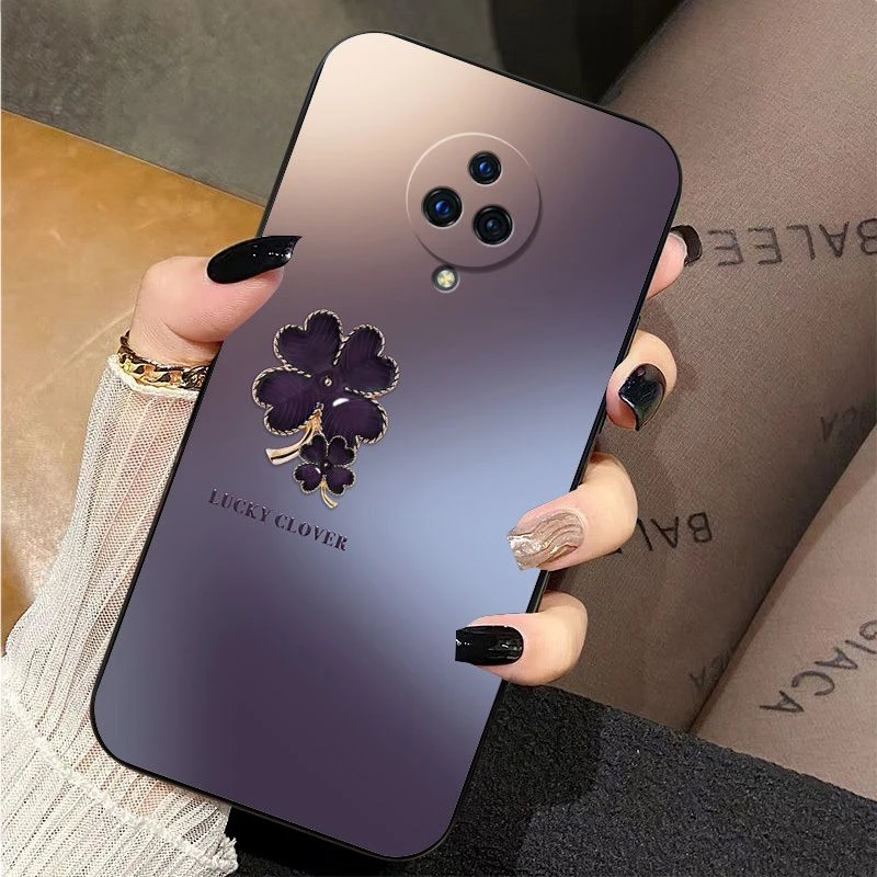 适用于vivoNex3 Nex3S手机壳高颜值四叶草全包式防摔软硅胶超薄套