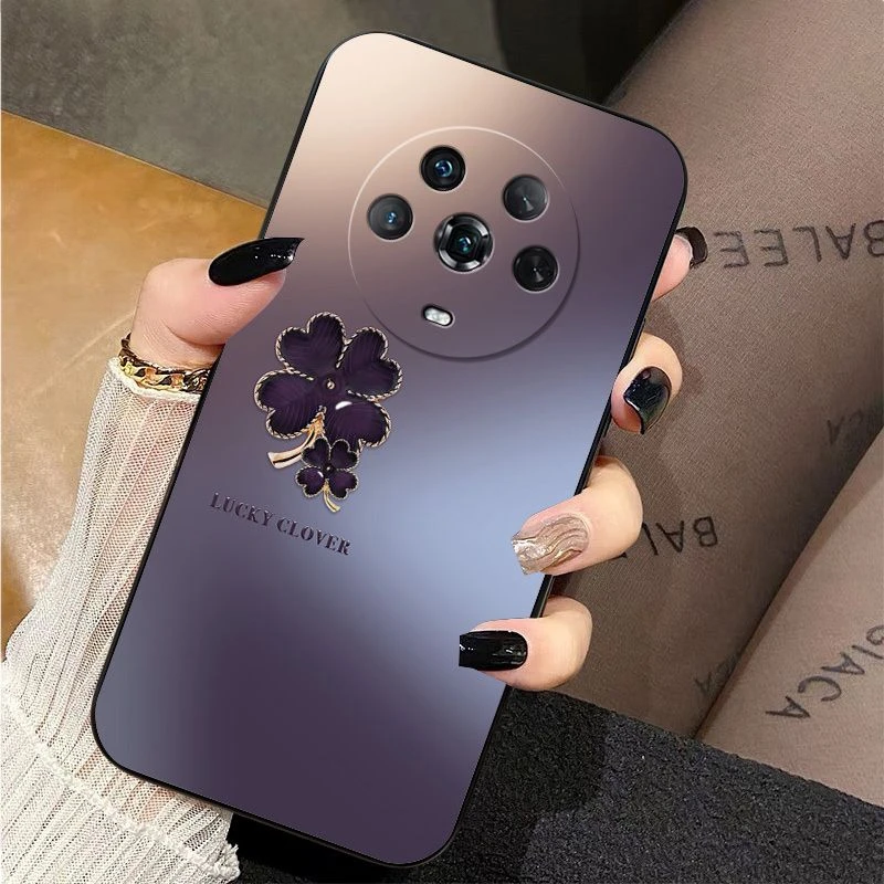 幸运四叶草荣耀Magic4 4pro手机壳至臻版新款全包Magic3pro保护套