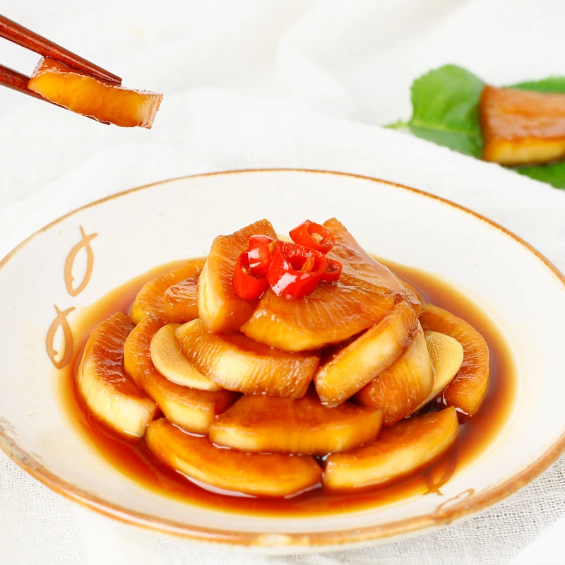 三口一品爽脆萝卜片酱腌菜下饭菜甜口