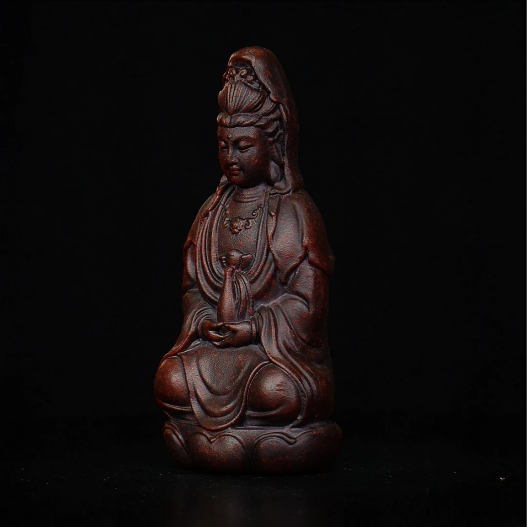 宜兴紫砂手工观音茶宠