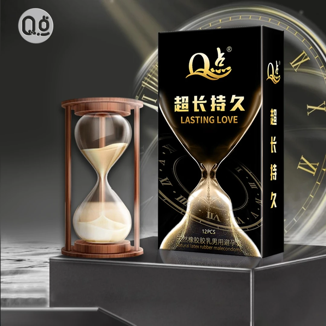 Q点持久延时大颗粒安全套 颗粒刺激玻尿酸水润润滑安全套套天然橡胶胶乳男用避孕套byt