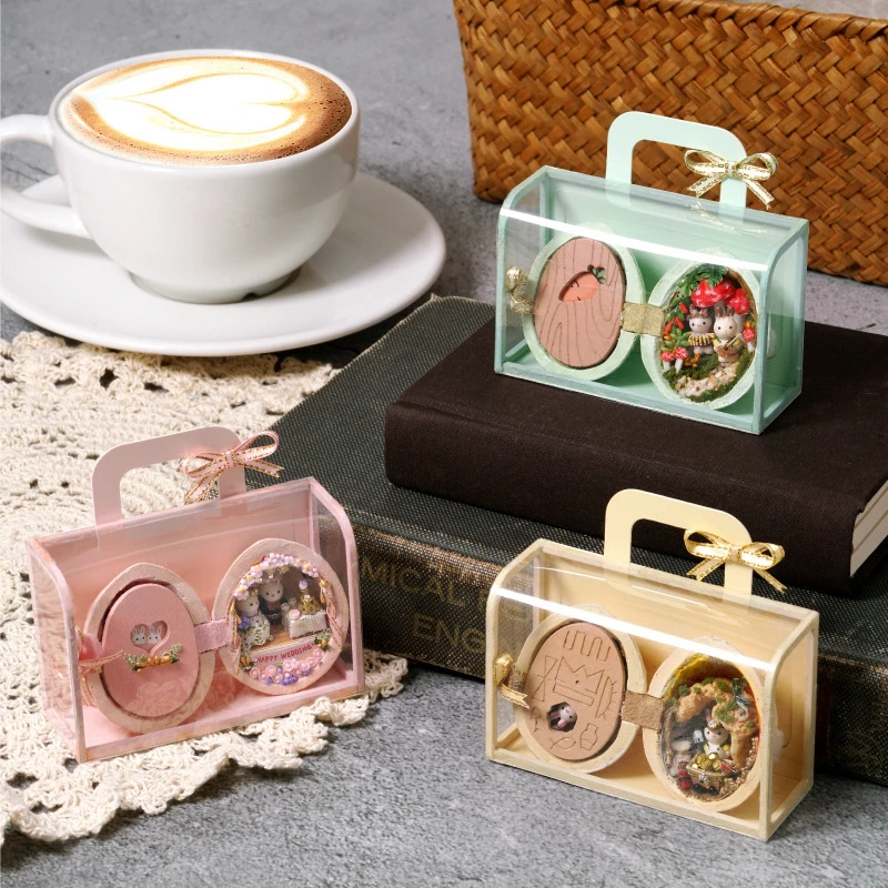 核桃小屋拼装模型小盒子剧场种子世界diy迷你屋礼盒送男女生礼物